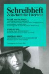 « Schriftsteller des Realen, Bernard Réquichot » Revue de littérature allemande, Schreibheft Zeitschrift für Literatur, n°85, Août 2015