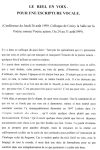 « Le réel en voix. Pour une escripture vocale » Conférence du Jeudi 26 août 1999. Colloque de Cerisy la Salle sur la Poésie sonore / Poésie action. Du 24 au 31 août 1999