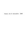 « Penser le corps avec la psychanalyse » Séminaire de Psychanalyse 2005-2006 (notes parlées)
