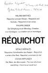 « Bernard Réquichot : un écrivain du réel ». Texte pour le catalogue de l’exposition : Réquichot, 31 janv. – 11 avr. 2026, galerie Michael Werner, Berlin.